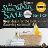 Commissaries to host sidewalk sales